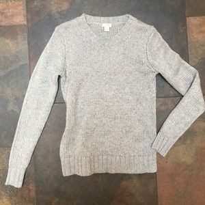 J. Crew Grey knitted sweater